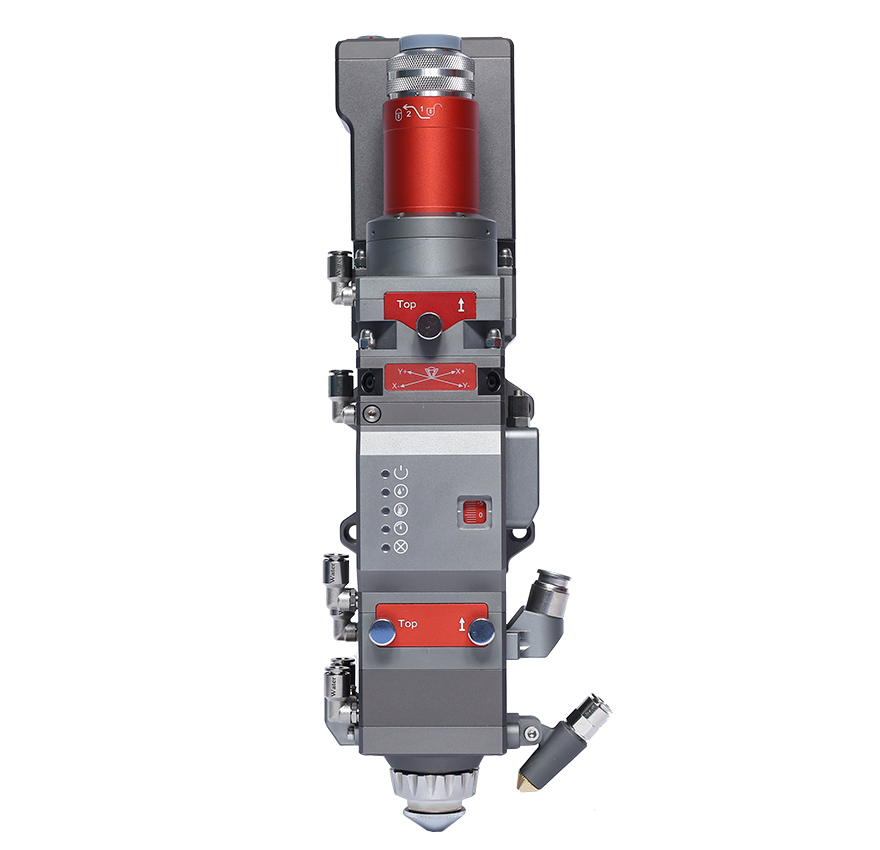 采用特殊水冷設(shè)計(jì)的激光切割頭